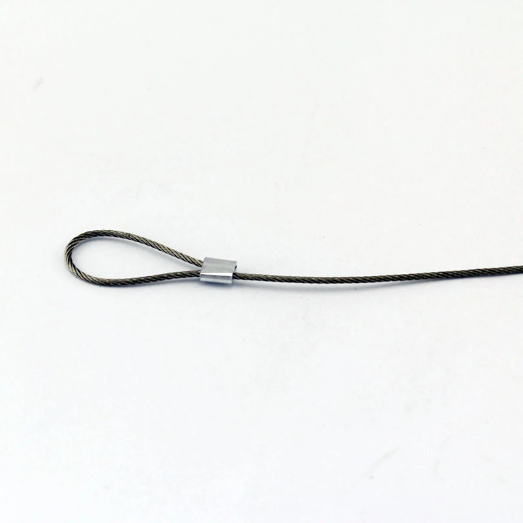 2pcs Safety Strap Stainless Steel Tether Lanyard 20cm for Gopro SJCAM SJ