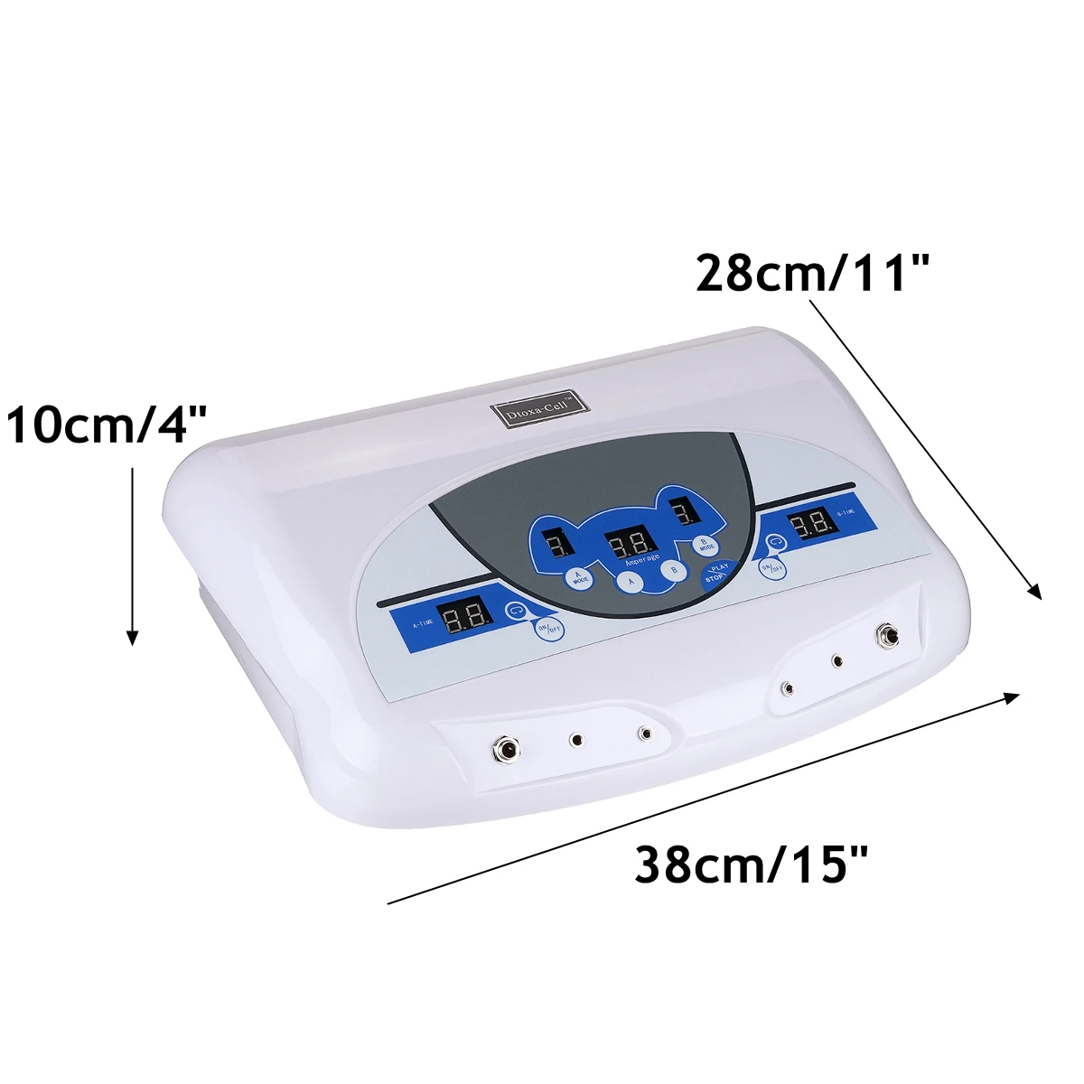 110 V/220 V двойной пользователь Детокс ионная ванна для ног Ионная спа машина для очистки клеток MP3 массивы