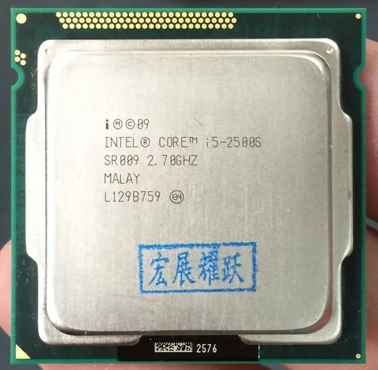 Intel Core i5-2500S i5 2500 S процессор (6 м Кэш, 2,7 ГГц) LGA1155 кабельный адаптор Процессор