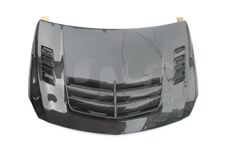 2012-2014 Mercedes Benz A Class W176 A-Class & A45 Varis Style Hood Bonnet CF (1)