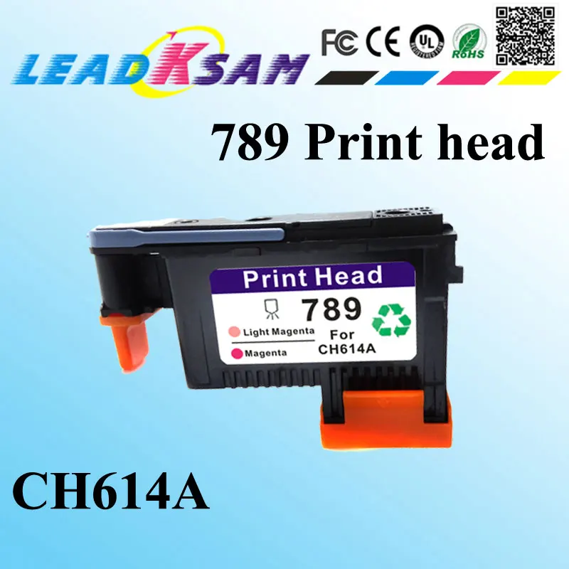 

1x Magenta/Light Magenta CH614A 789 printhead compatible for hp789 L25500 printer