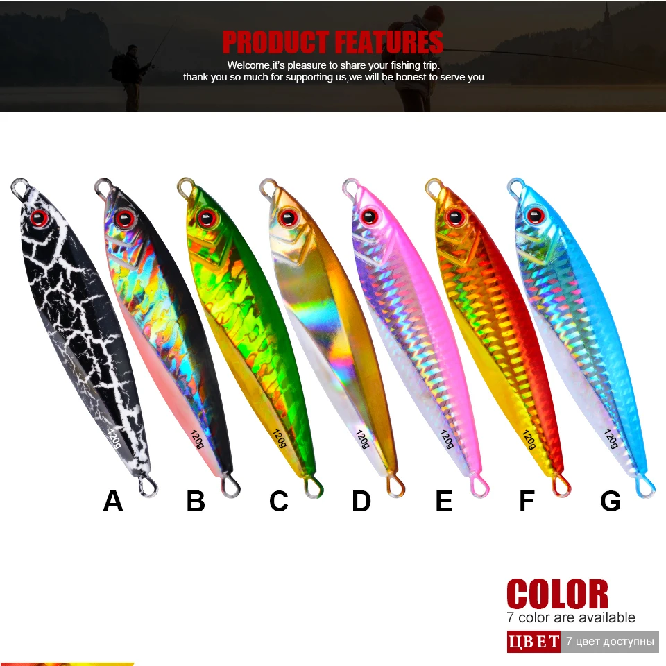11 CM de Metal Jig Isca de
