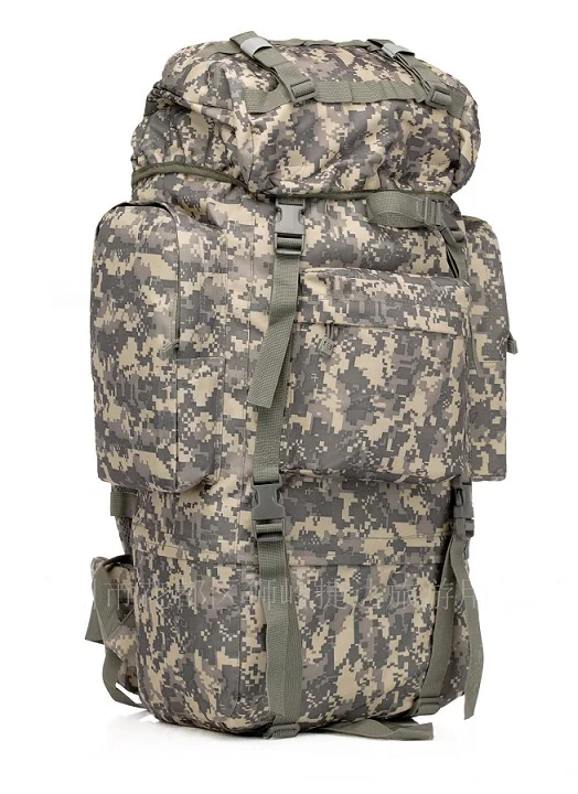 Новинка 50л Большая вместительная водонепроницаемая военная тактическая спортивная сумка, рюкзак для путешествий, рыбалки, бега, пешего туризма, камуфляжная армейская сумка