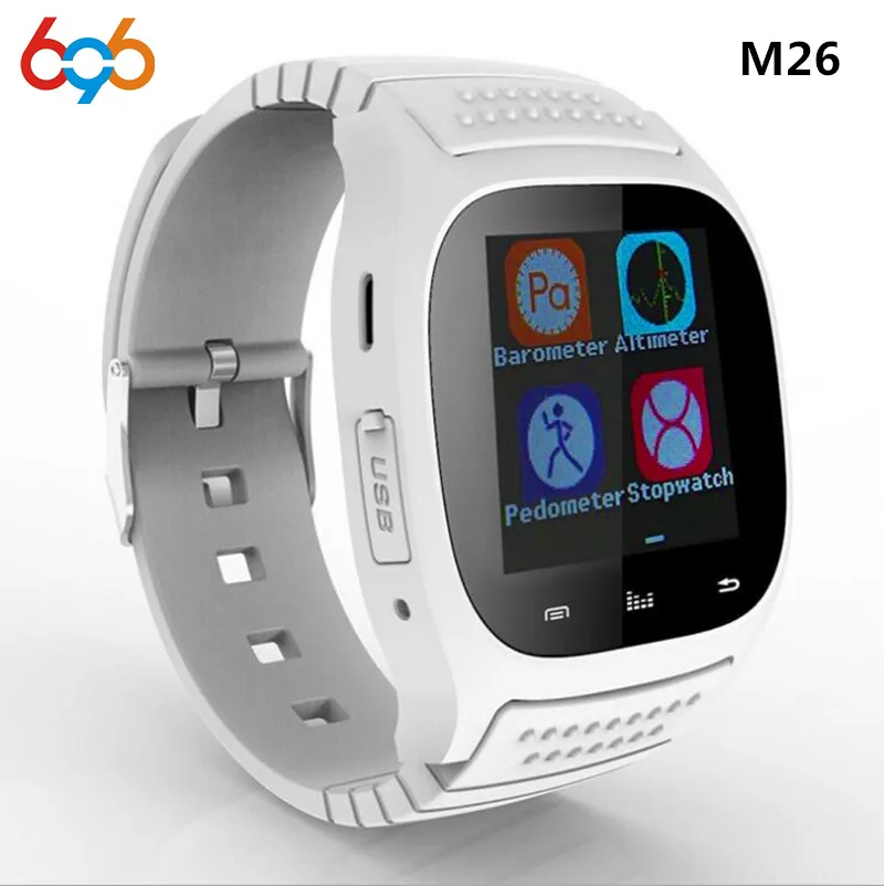 

696 Hot M26 Smart Watch For Sport Perfect Compatible With Android System Bluetooth 3.0 All Connectable With BT3.0/Plus daily