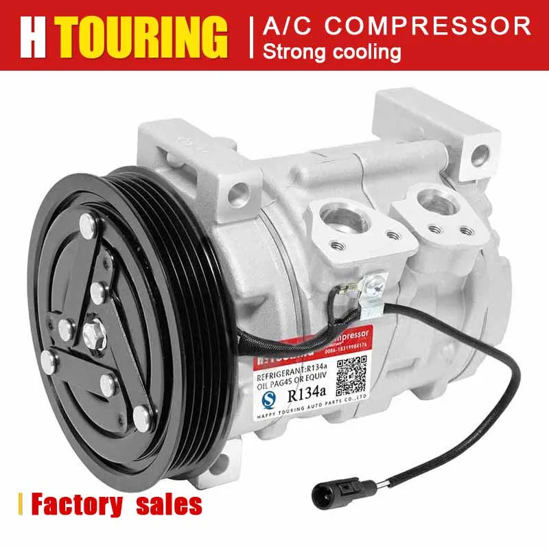 

10s11c air conditioner car compressor for Chevrolet Tracker Suzuki Vitara w/2.0L 9250076D00 92500-76D00