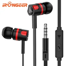 Наушники-вкладыши со встроенным микрофоном 3,5 мм, проводные наушники-вкладыши для смартфонов, ПК, ноутбука, компьютера, мобильного телефона