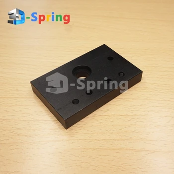 

Openbuilds C Beam End Mount Aluminum CNC Sandblasting Oxidation 50*80*12mm for 3D Printer Accessories