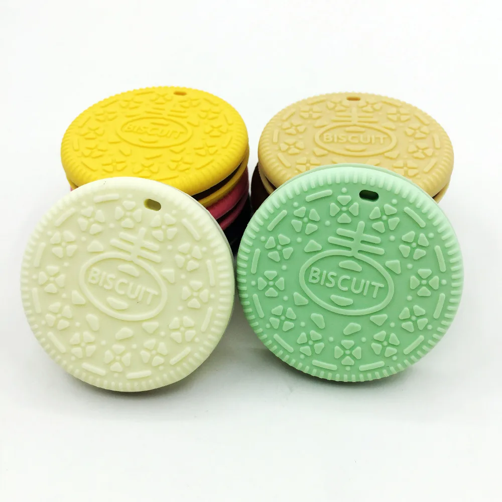 Детский силиконовый кулон для прорезывания зубов без бисфенола|pendant materials|biscuit