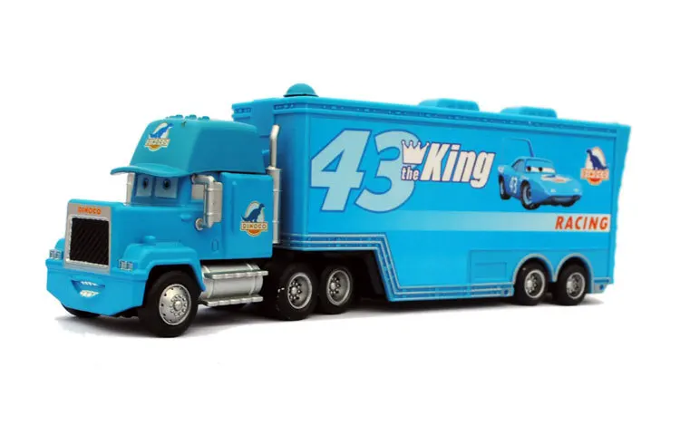 Disney «Тачки» Мак дядя& NO 43 King № 95 Lightning McQueen металл литья под давлением игрушечный автомобиль 1:55 Свободные Новое - Цвет: 43