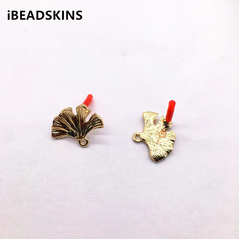 

New arrival! 22x18mm 100pcs Leaves shape stud earrings,earrings accessories,parts for DIY hand Made earring jewelry making
