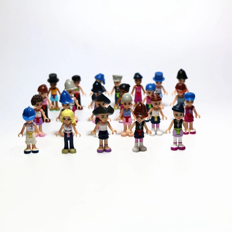 1 шт. 5 мини фигурки строительные фигуры для Playmobil рисунок 4 см произвольные блоки