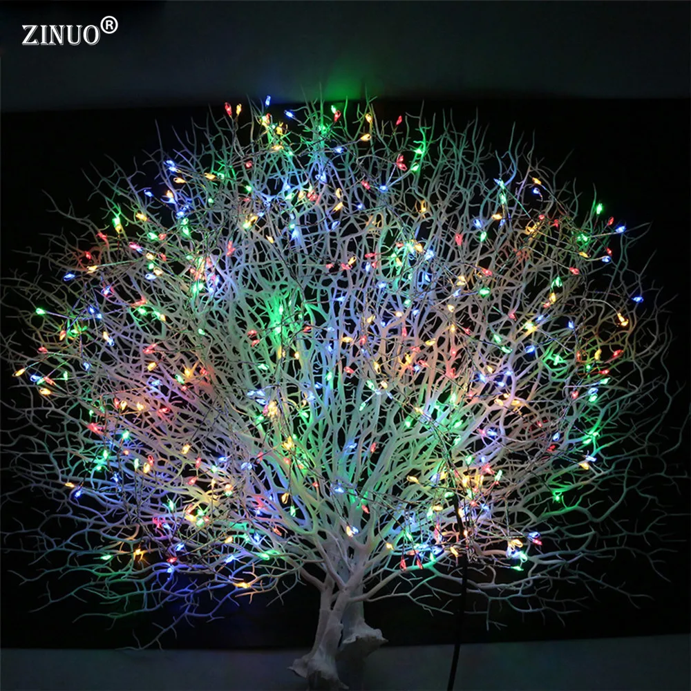 

20X2M 400 LED Garland DC12V Super Soft Fairy String Light DC5.5X2.1MM Outdoor Christmas New Year Party Decoration @