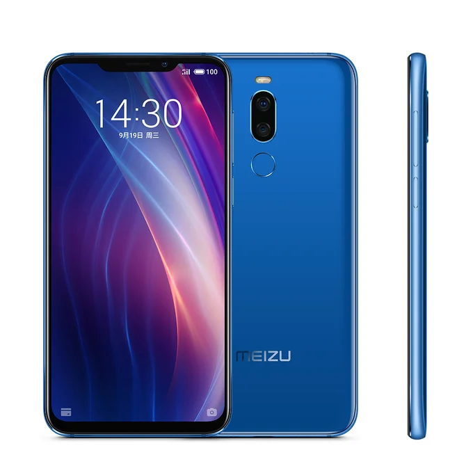 Meizu X8 6G Snapdragon 710 отпечатков пальцев, 4G, LTE, смартфон, четыре ядра, 6,2 ''2220x1080 P двойная задняя Камера 3210 мА-ч