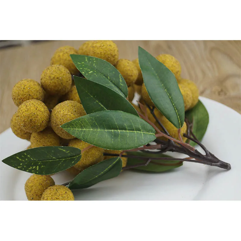Искусственные фрукты моделирование Longan фото реквизит аксессуары праздничные