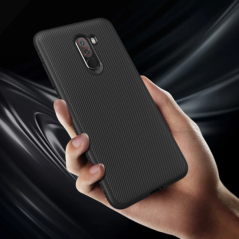 Роскошный чехол для телефона Xiaomi Pocophone F1 Poco, Мягкий Силиконовый ТПУ бампер, чехол 360 Полное заднее покрытие для Xiaomi Poco F1 F 1 Global