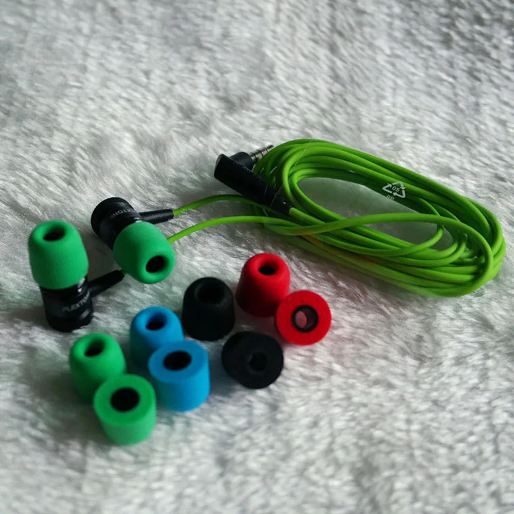 8 Pairs/16pcs EKIND Earphone Memory Foam Eartips Ear Buds Sponge