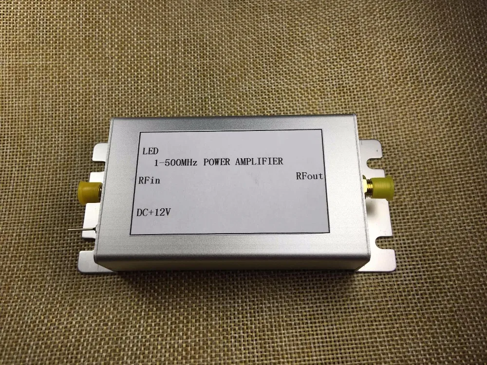 

1-500MHz 1.6W HF FM VHF UHF broadband RF power amplifier