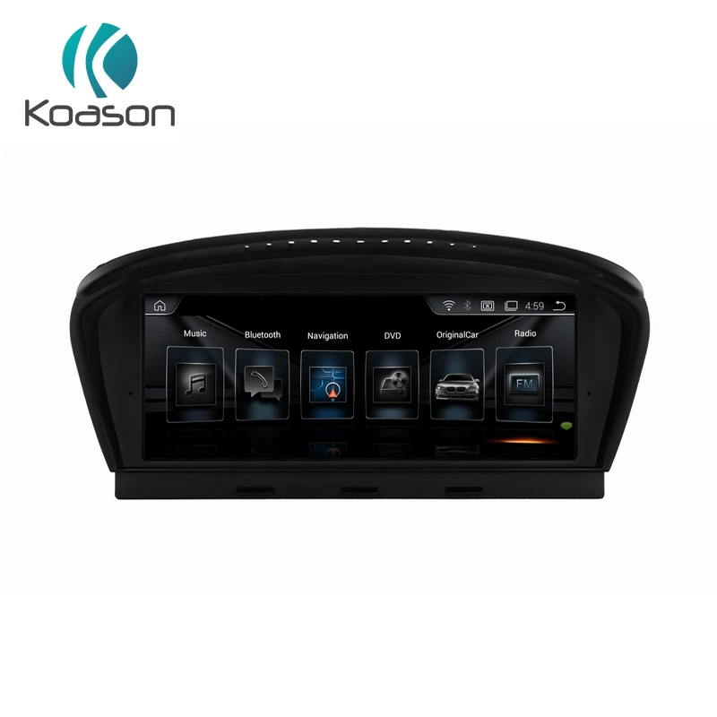 Discount Koason Vehicle gps navigation For BMW 5 Series E60 E61 E62 8.8" Screen Android 7.1 Wifi/BT Audio Video Car Multimedia Player 2
