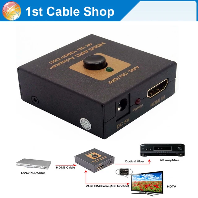 Buy HDMI ARC adapter HDMI Audio Return Channel adapter