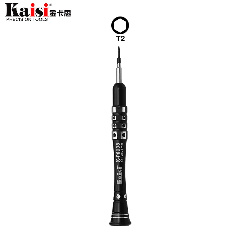 

Kaisi T2 magnetic Screwdriver For iPhone 7/ Huawei P8 Smartphone Screw Open Repair Tools