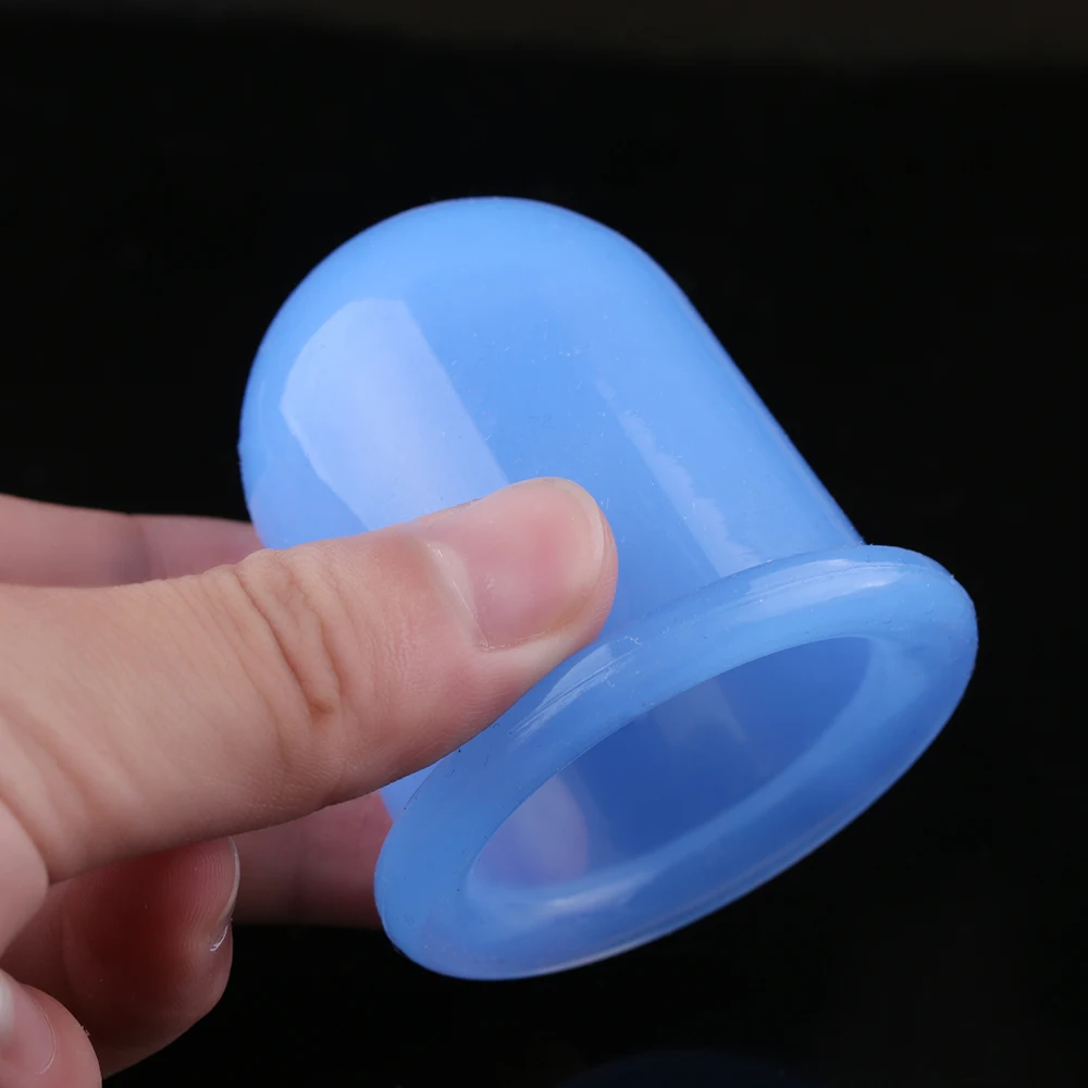 

1pc High quality and New Family Body Massage Helper Anti Cellulite Vacuum Health Care Face Eye Anti Age Silicone Cupping Cups