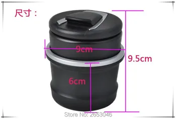 

Car styling Portable Car Ashtray LED Light For BMW MINI COOPER Countryman R50 R52 R53 R55 R56 R57 R58 R59 R60 R61 Accessories