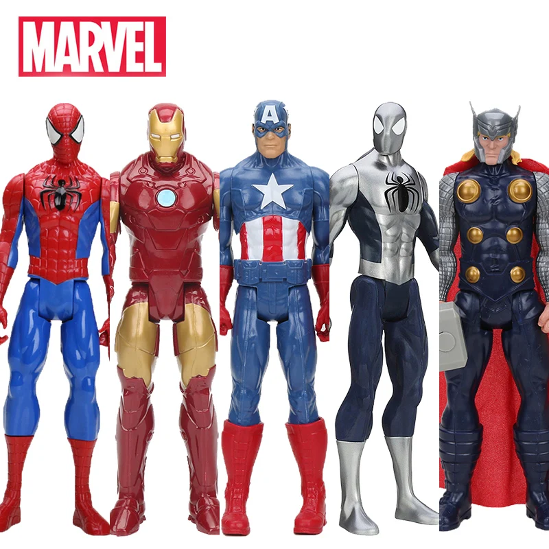 Hasbro Marvel игрушки Мститель 30 см супер герой Тор Капитан Америка Wolverine Человек-паук Железный человек ПВХ фигурку игрушки куклы Hasbro Marvel игрушки Мститель 30 см супер герой Тор Капитан Америка Wolverine Человек-паук Железный человек ПВХ фигурку игрушки куклы