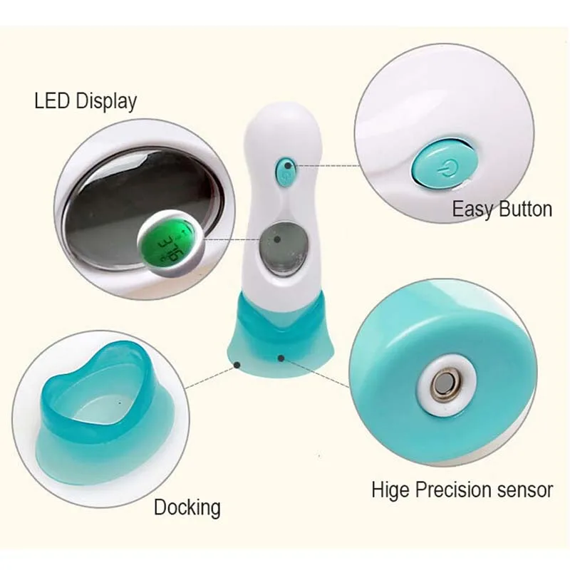 Многофункциональный Умный Детский Взрослый медицинский жар тела Электронный Детский Лоб Инфракрасный Ушной Термометр цифровой ЖК-изделия