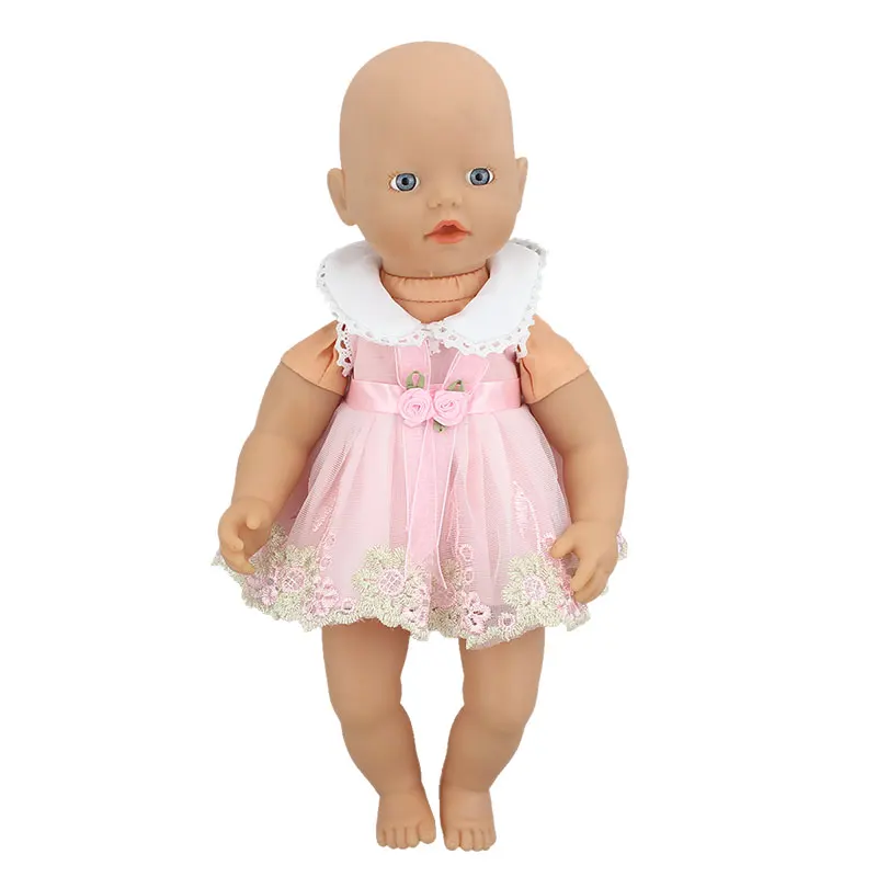 New dress are suitable for 13 inch 32cm baby doll, the best birthday gift for children(only clothes