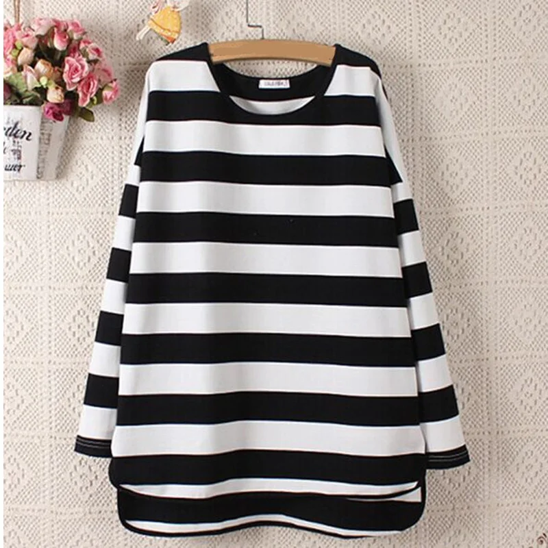 free size long t shirts for ladies