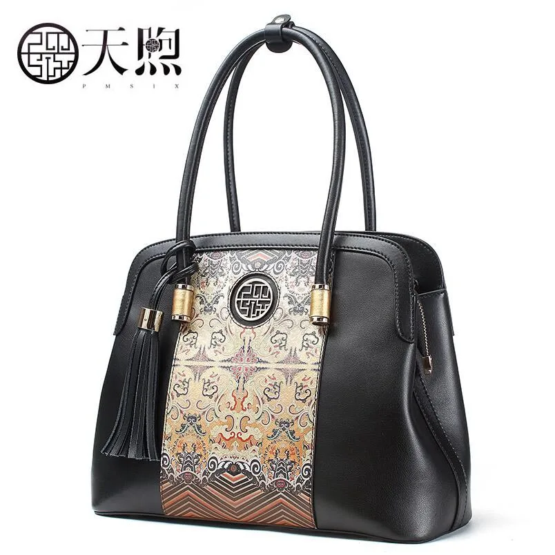 

Pmsix fashion women bag designer bags famous brand women bags 2020 new luxury handbags leather bag hit color female bag