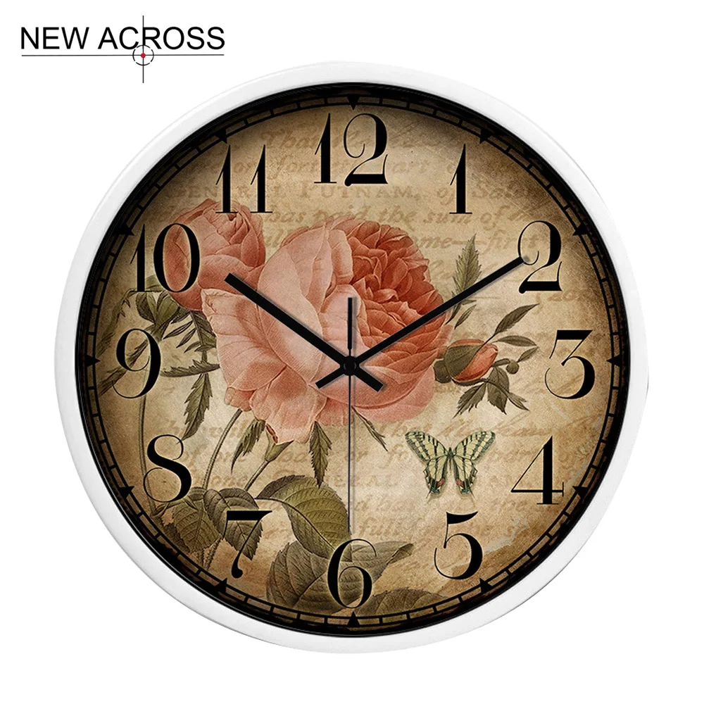 Popular Rose Wall ClockBuy Cheap Rose Wall Clock lots from China Rose