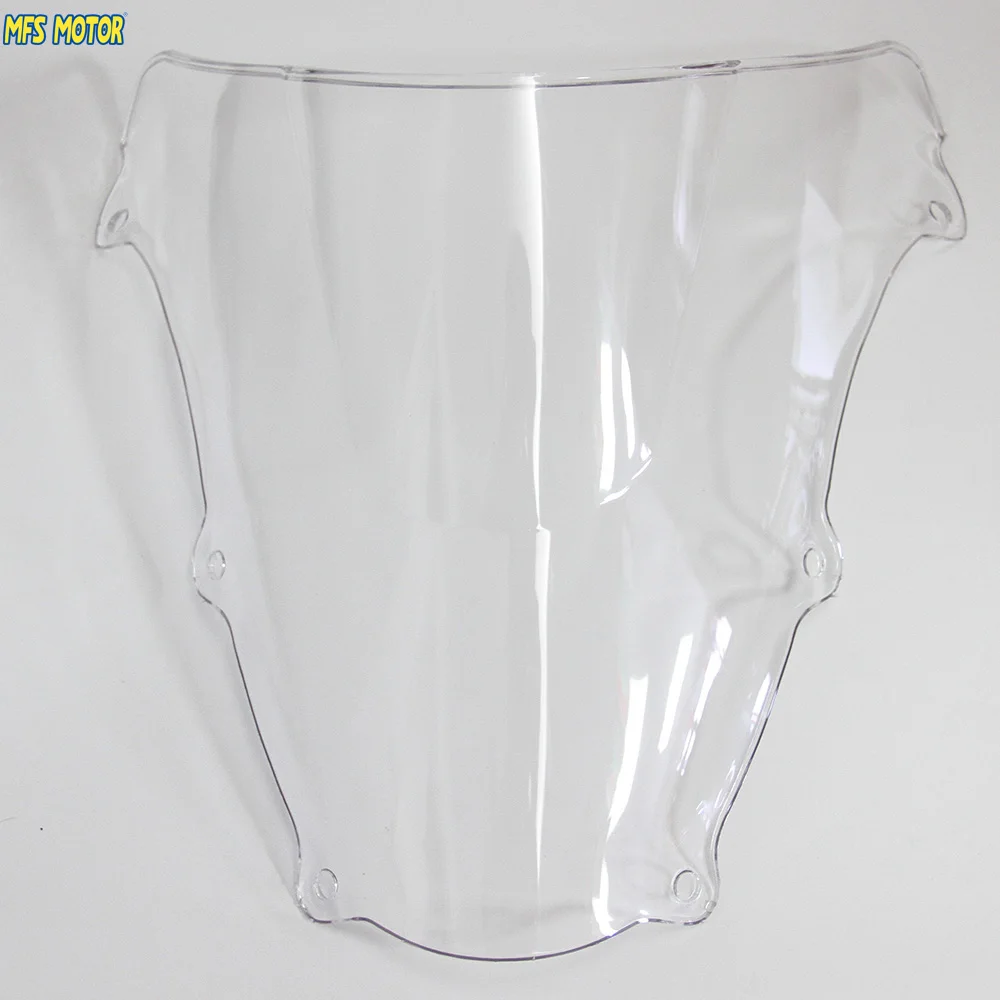 

Motorcycle Transparent-Double bubble Windshield/Windscreen For Suzuki SV650/1000 2003 2004 2005 2006 2007 2008 2009 2010 03-10