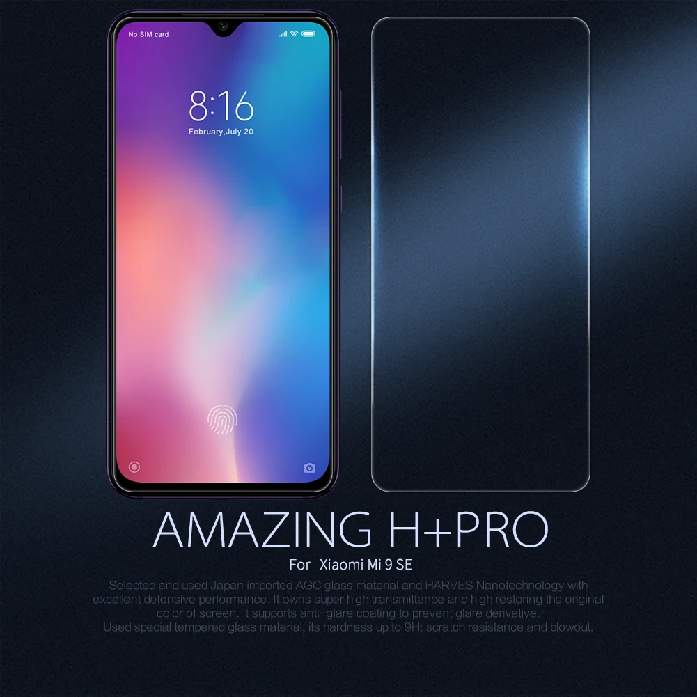 NILLKIN для Xiaomi mi 9 SE защита экрана mi 9 SE стекло Amazing H+ Pro взрывозащищенное Закаленное стекло для Xiaomi mi 9 SE