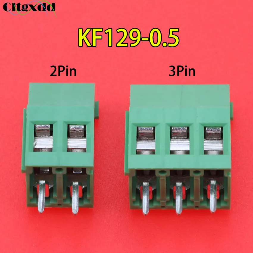 Cltgxdd 1 шт. клеммы KF129-5.0 KF129-2P 3P винт 2Pin 3Pin 5 0 мм прямой контакт PCB клеммный блок |