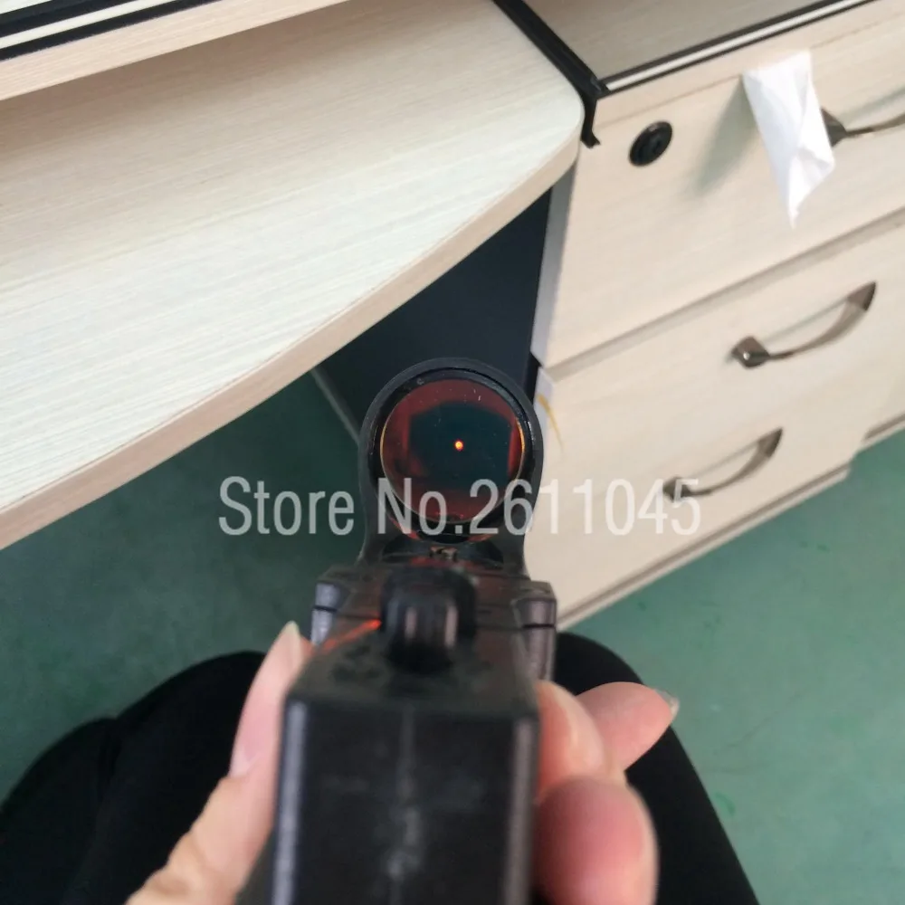 Element Airsoft SeeMore Railway Reflex прицел с красной точкой для тактического оружия фонарик