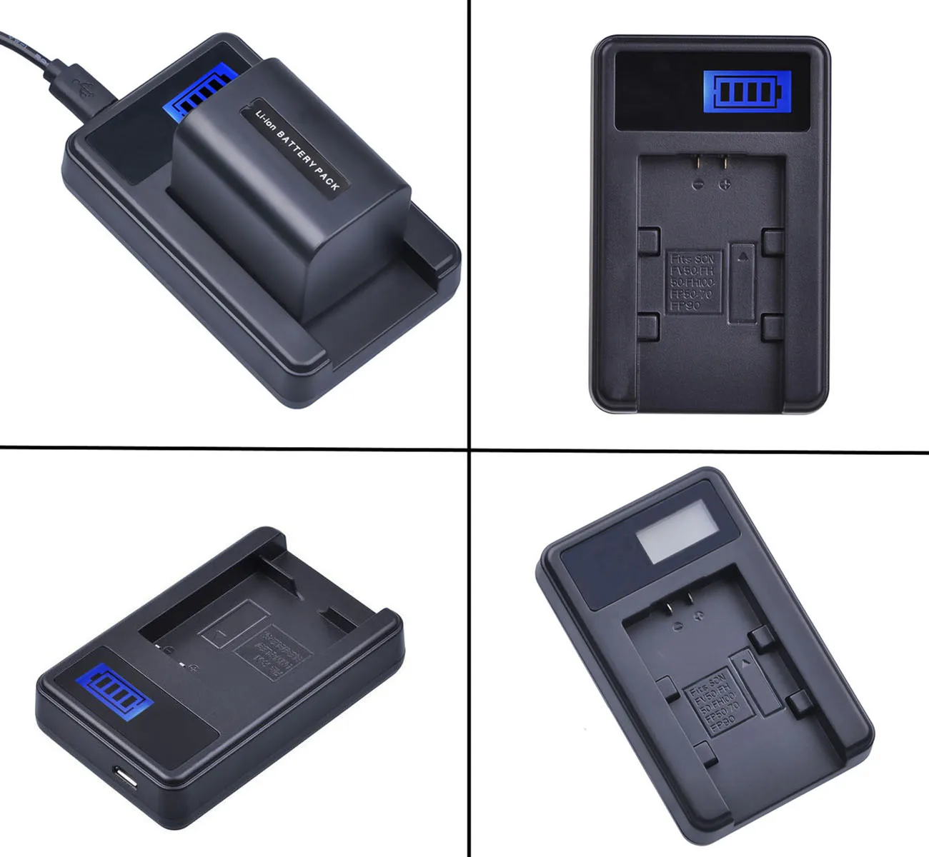 Batterie EXTENSILO Compatible Sony DCR-SR65, SR62E, SR70E, SR72E - 1500mAh, 7.4V, Haute Autonomie Pour Appareil Photo Et Caméscope