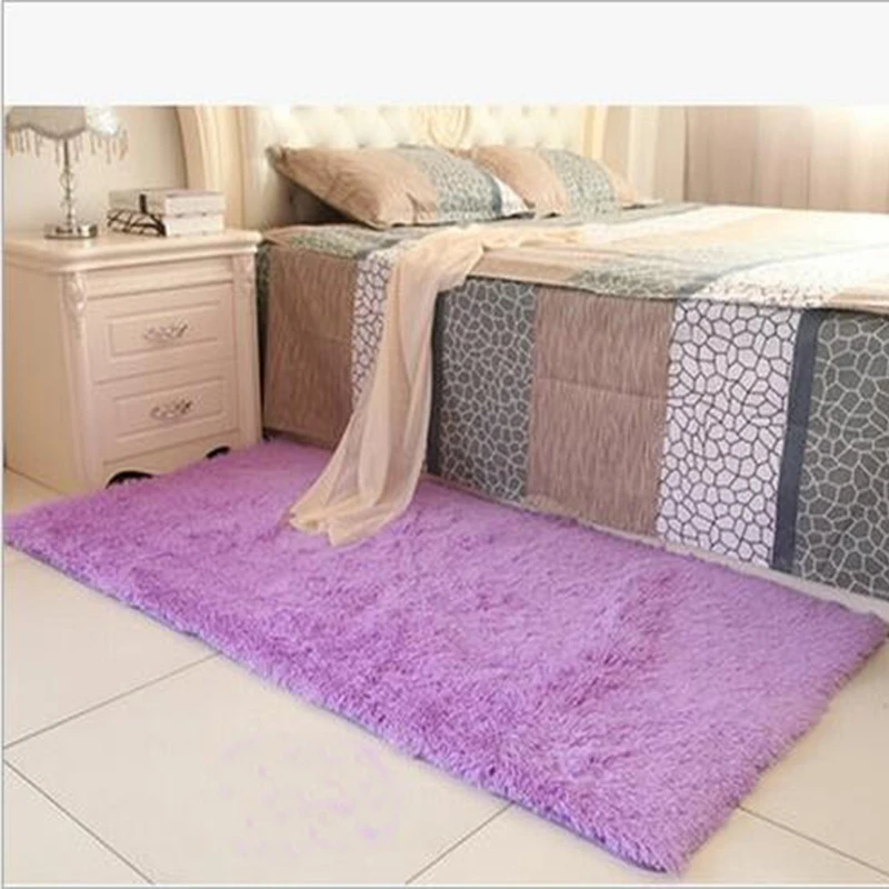 

50*100cm/19.68*39.37in area rug for bedroom Comfortable and soft throw rugs bedroom carpet