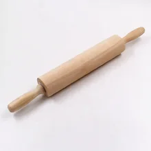 WINSTBROK скалка для теста длинные 43 см Высокое качество деревянная Скалка тесто торт Ролик древесины Pin для помадки деревянной ручкой скалкой Инструменты для тортов