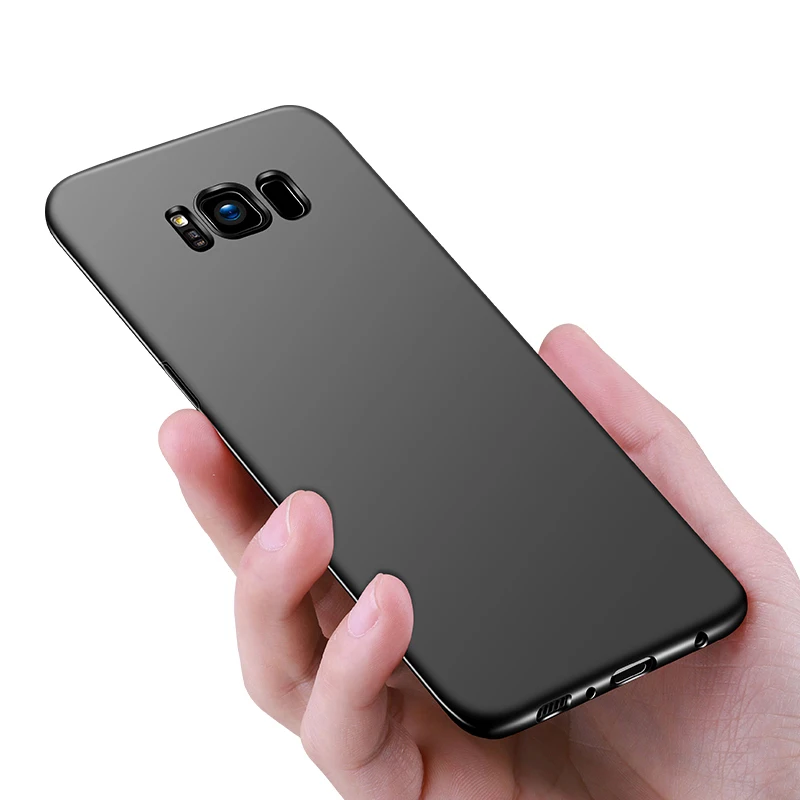Роскошный тонкий жесткий чехол из поликарбоната для телефона Samsung Galaxy S6 S7 Edge S8 S9