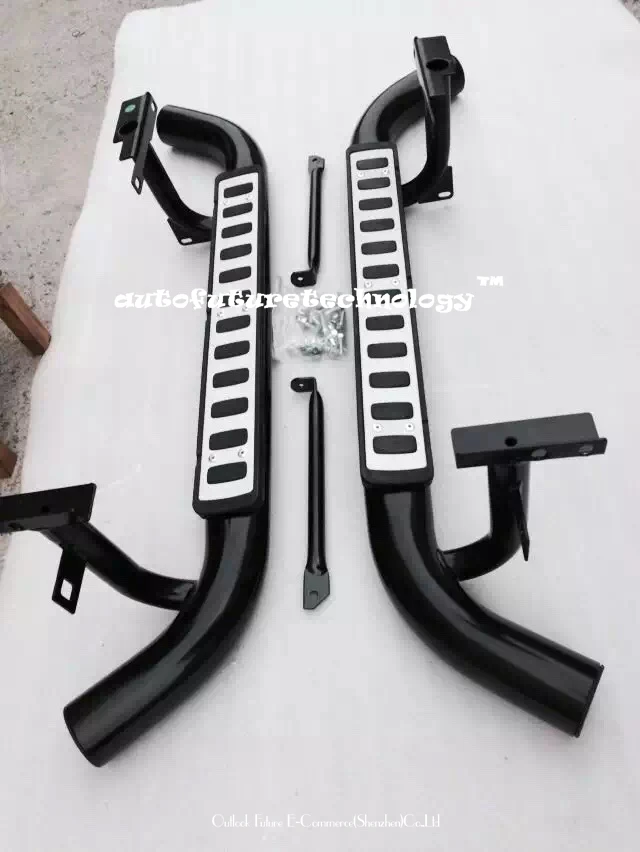 Car Styling Refitting Parts Running Boards Side Steps Fit For Land Defender Rover Vehicle 2008 2013