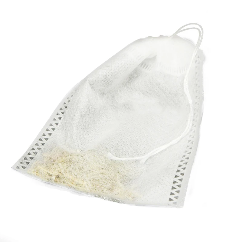 100Pcs Nonwovens Muslin Drawstring Reusable Bags 8X10cm For Spices Herbs Tea Coffee Soaps Non-woven Fabrics Storage Bags Mayitr