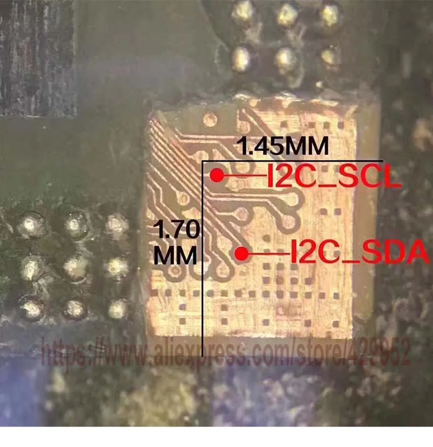 Специальный Воздушный пистолет головка для микроскопа A8 A9 CPU специальное лезвие