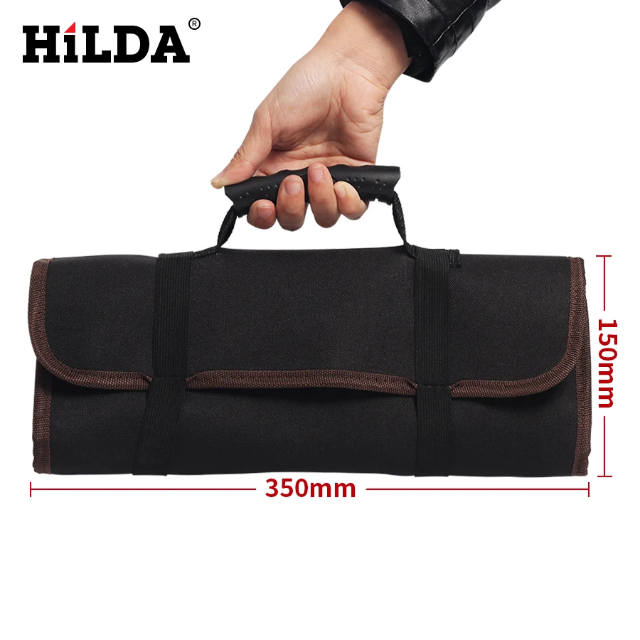 

HILDA Multifunction Durable Hardware Mechanic Canvas Tool Bag Electrician Canvas Belt Utility Kit Pocket Pouch Tools Bag