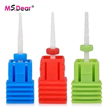 1 шт. сверла для ногтей керамическая фреза резаки для электрическая машинка для маникюра педикюра машина аксессуар гель для удаления пилка для ногтей Инструменты