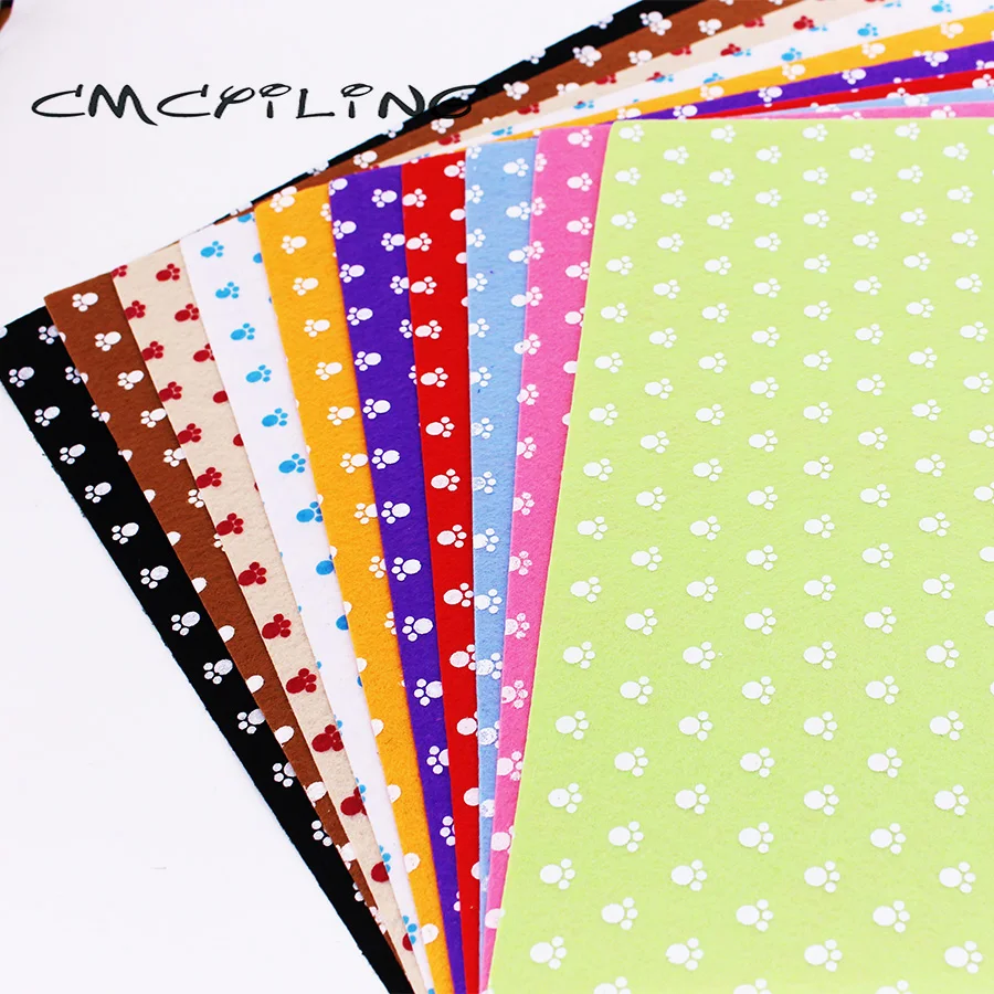 30x30 Cm Polyester Felt Fabric Diy Manual Felt Fabric Polyester Cloth