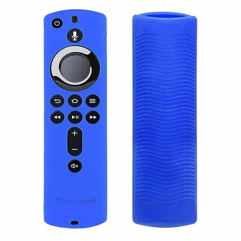 Мягкий силиконовый резиновый чехол для Amazon Fire tv Stick Remote R20 - Цвет: blue