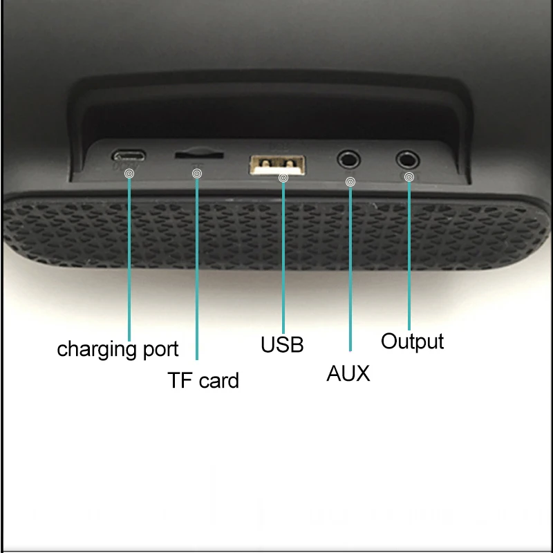 Беспроводная Bluetooth Колонка H20 портативная Бумбокс наружная Водонепроницаемая Колонка для басов Subwoffer звуковая коробка с Powerbank TF USB