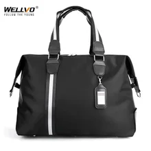 Новая модная мужская и женская универсальная Дорожная сумка унисекс,, Повседневная Большая вместительная водонепроницаемая сумка через плечо, сумка Оксфорд XA251WC