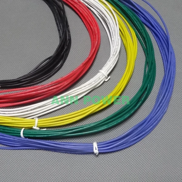 22AWG силиконовый провод 22 AWG Силикагель провода Проводник для строительства 60/0. 08 мм 22# высокая температура луженая медь кабель